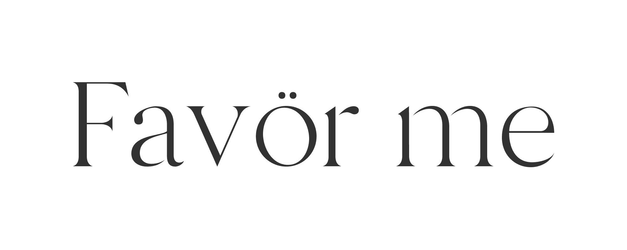 Favör me